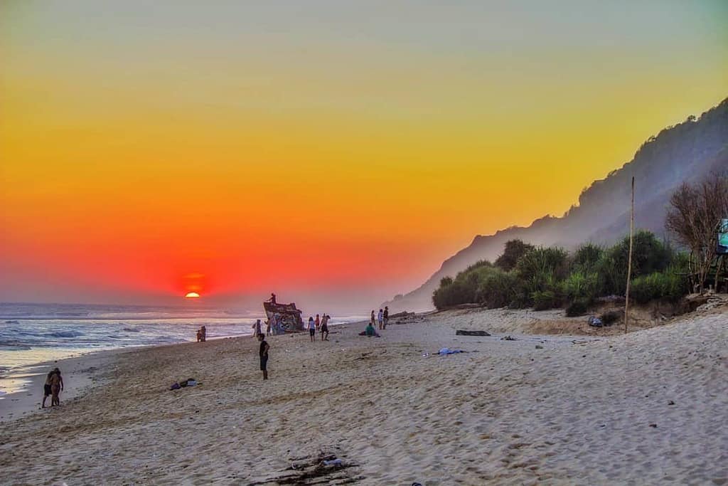 Landscape Nunggalan Beach Bali
