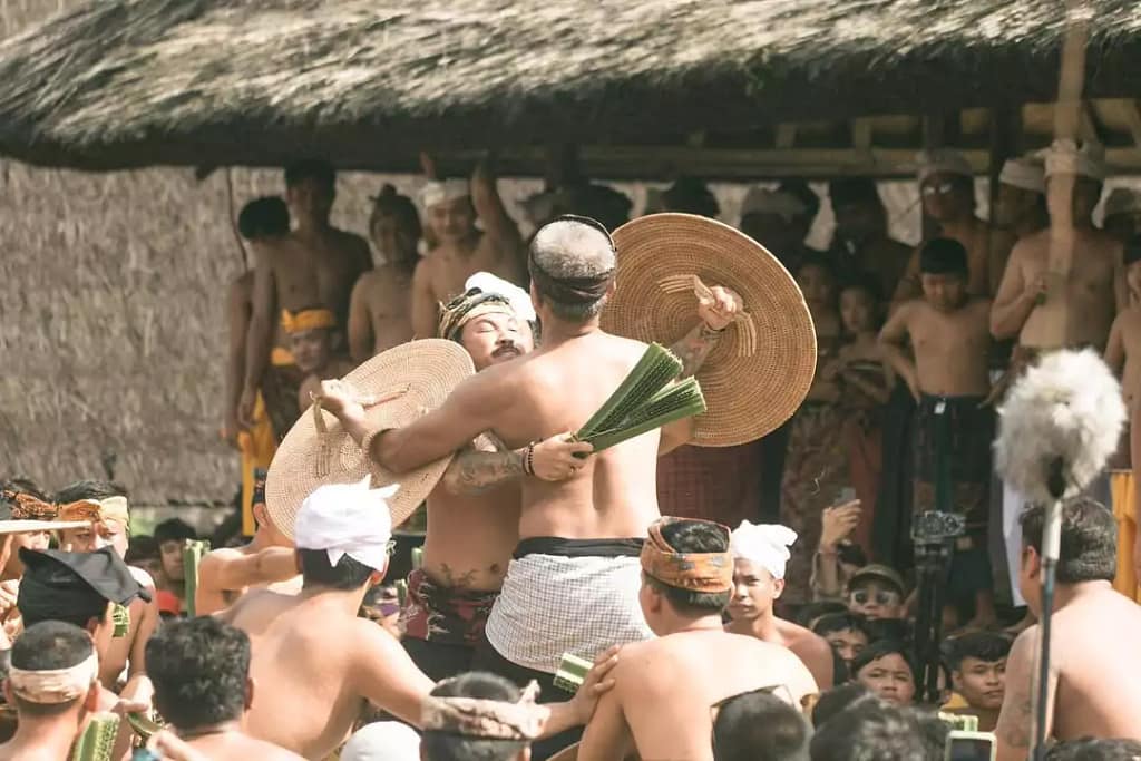 Witness the Spectacle of Mekare-Kare (The Pandan War) - Tenganan Pegringsingan Village Bali