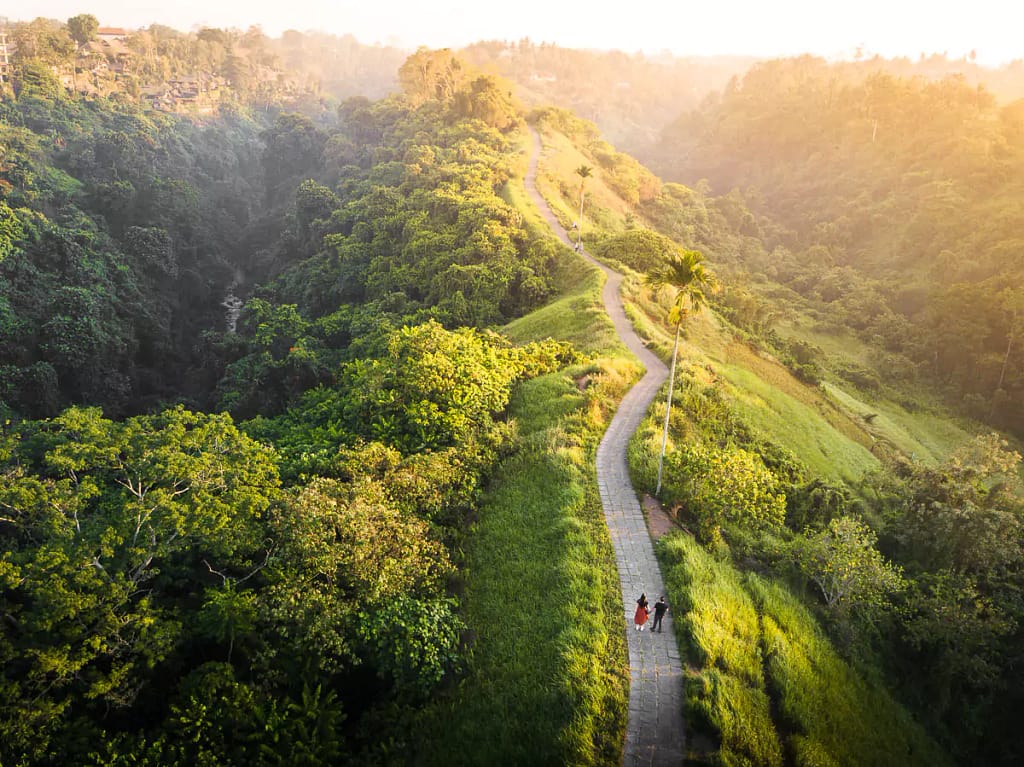 Campuhan Ridge Walk, Ubud - Top places for sunrise in Bali