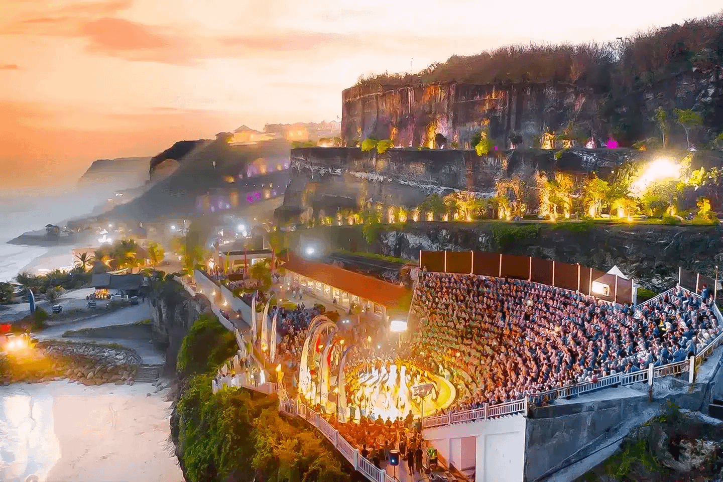 kecak Dance Show Melasti Beach