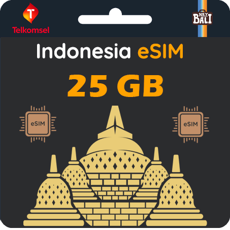 Indonesia Esim 25 GB