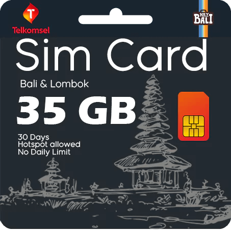 Sim Card Bali 35 GB