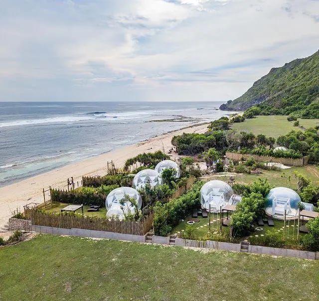 Bubble Hotel Bali Nyang Nyang: Because Normal Tents Are So Last Year
