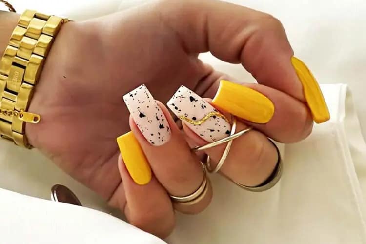 
Nail art photo illustration