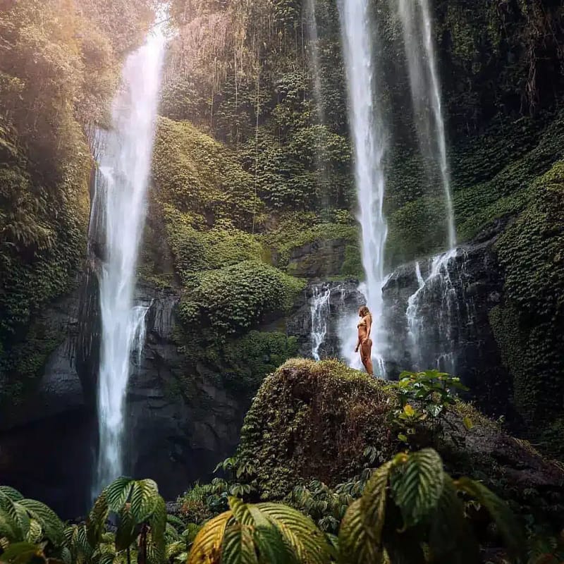 The Whispering Walls of Sekumpul: What a 100-Meter Waterfall Taught Me About Silence in a Noisy World