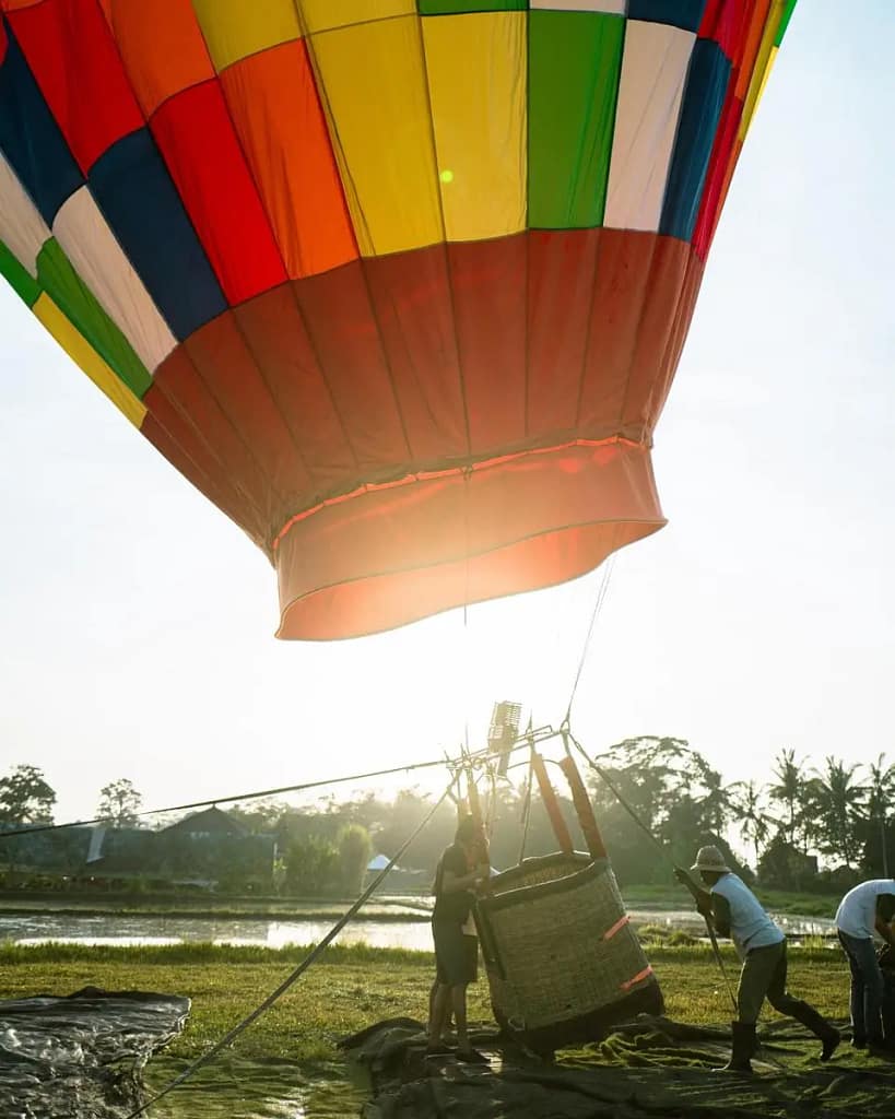 Hot Air Balloon Cost in Ubud
