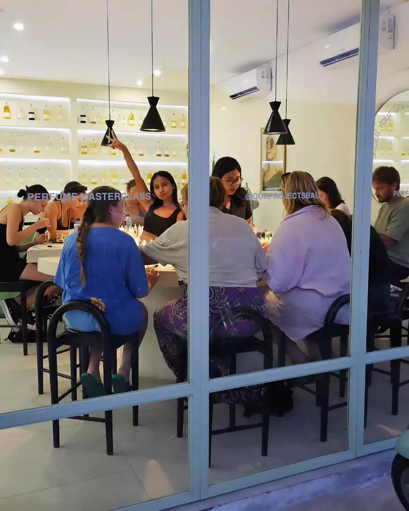 Our Projects – Perfume Making workshop class in Canggu