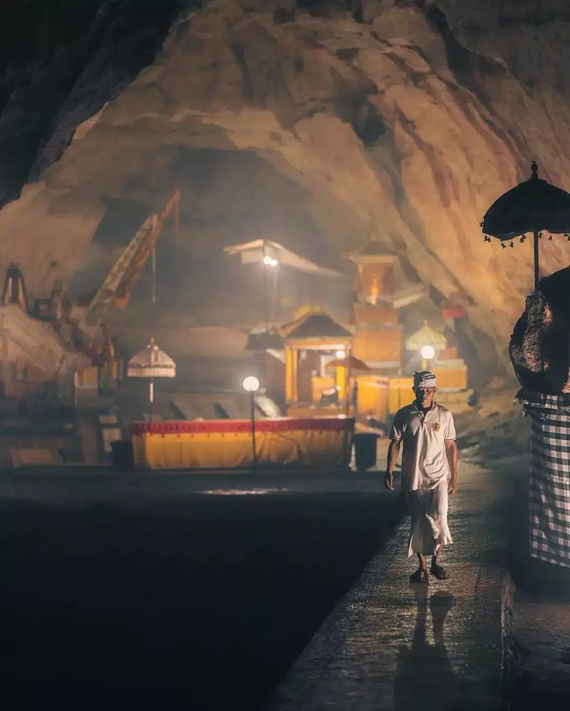 Inside Cave at Nusa Penida 