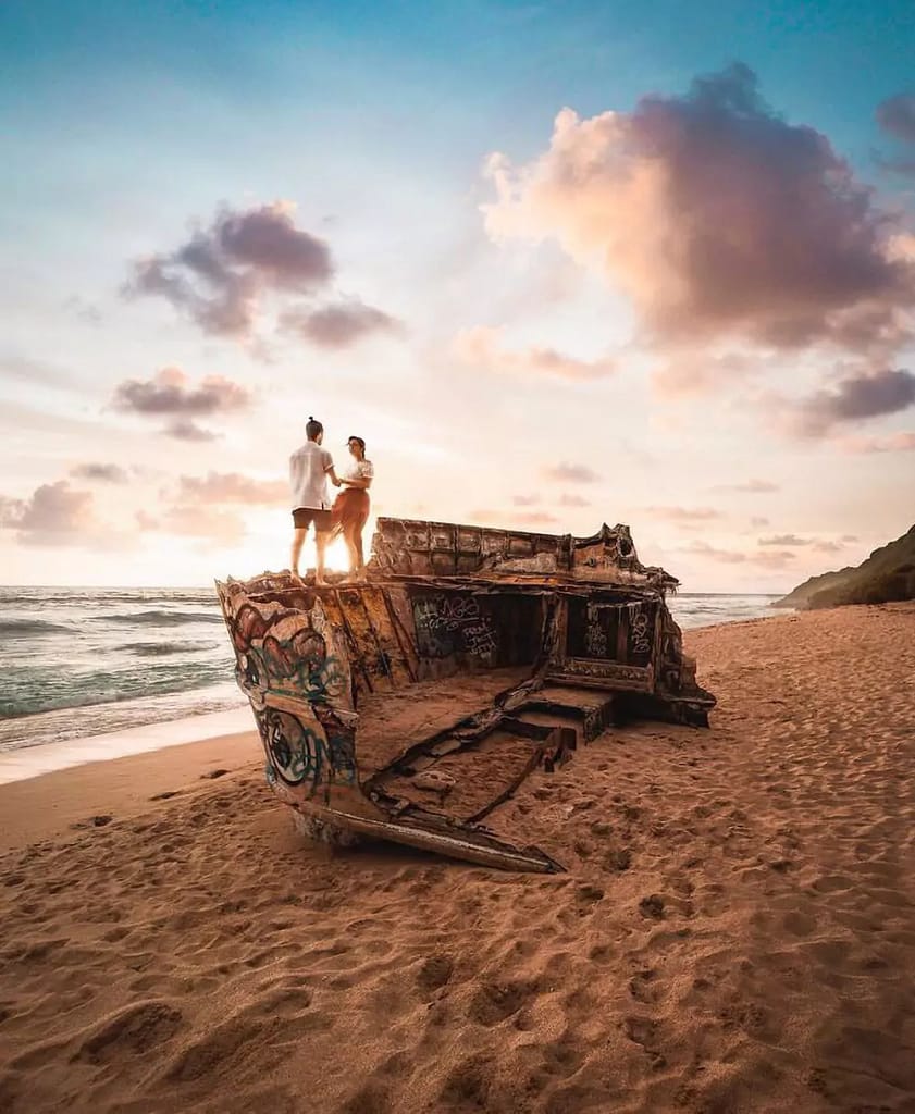 photo above: shipwreck on Nanggalan Beach, Bali
