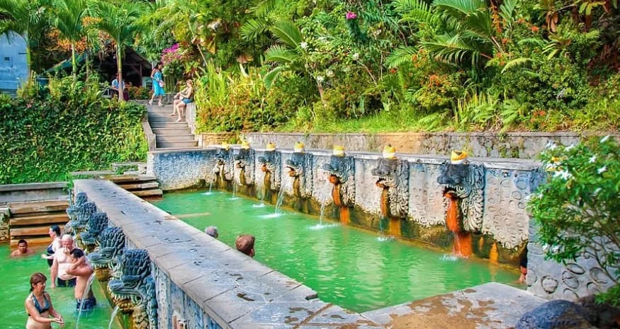 Banjar Hot Spring Entrance Ticket in Bali
