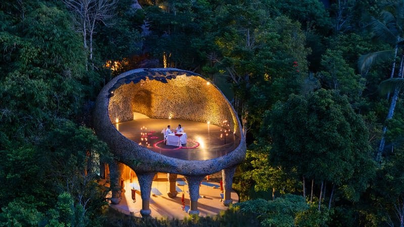 Padma Resrots Ubud Romantic Dinner - TripAdvisor’s Travelers’ Choice Best of the Best Hotels 2025